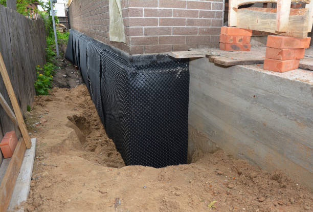 Crawl space vapor barrier installation in Pennville, PA